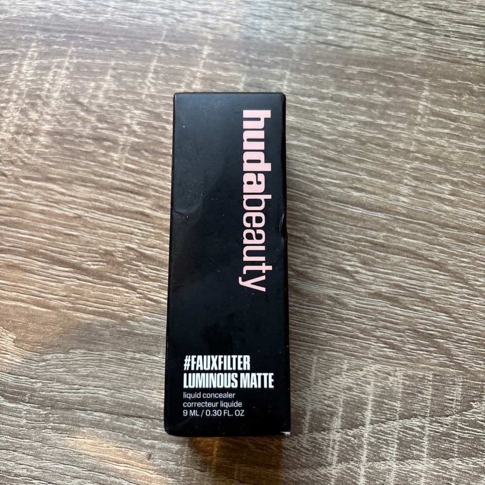 Huda Beauty Faux Filler Luminous Matte Liquid Concealer 9ml Nougat 2.5G